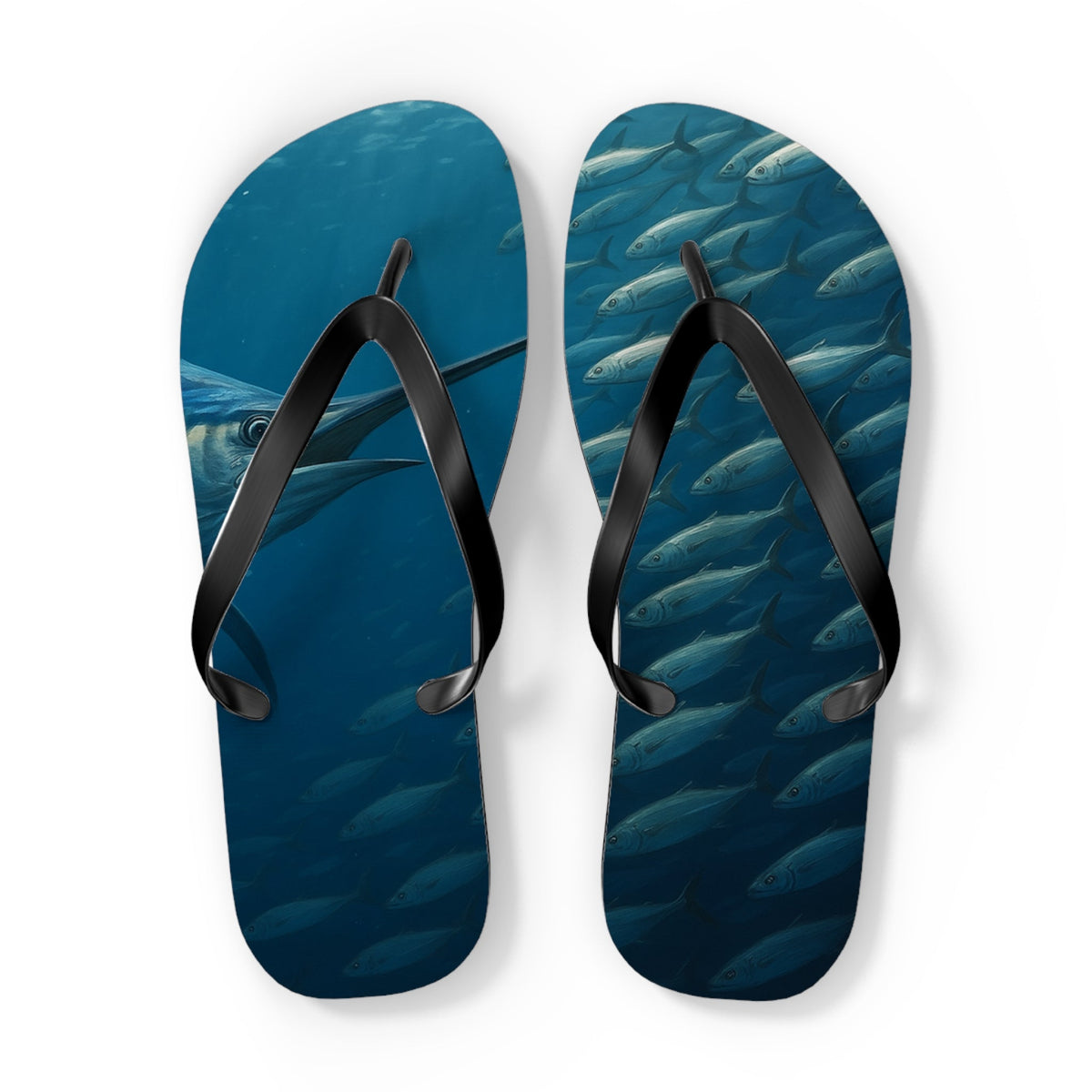 Blue Marlin Flip Flops - Get Tight Gear