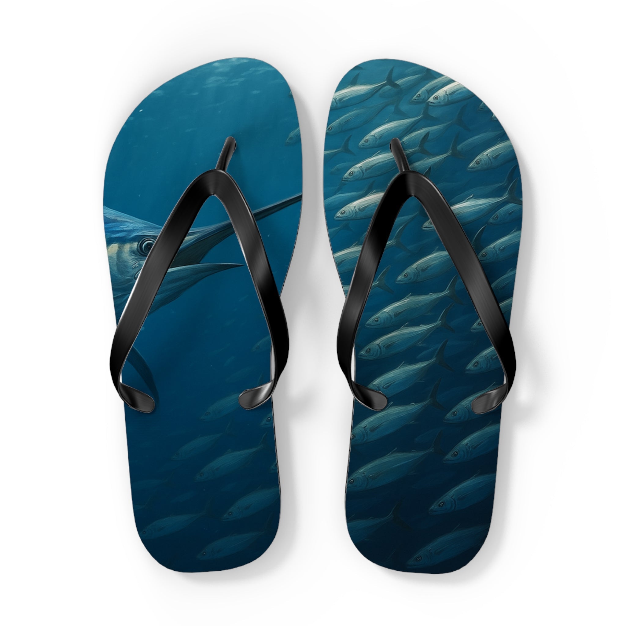 Blue Marlin Flip Flops - Get Tight Gear