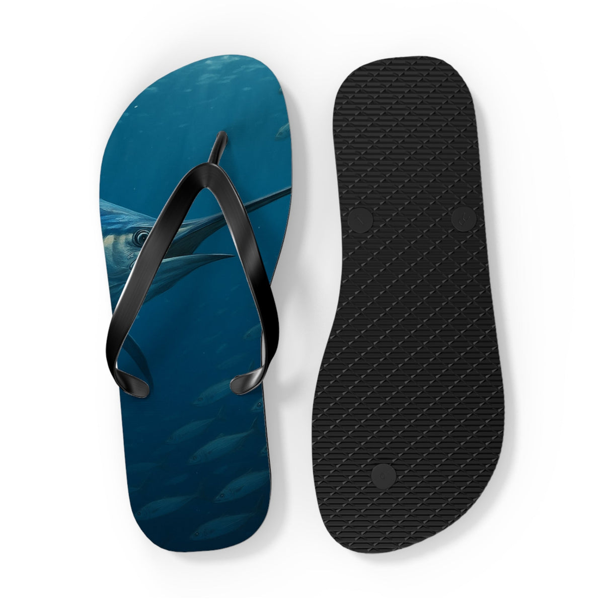 Blue Marlin Flip Flops - Get Tight Gear