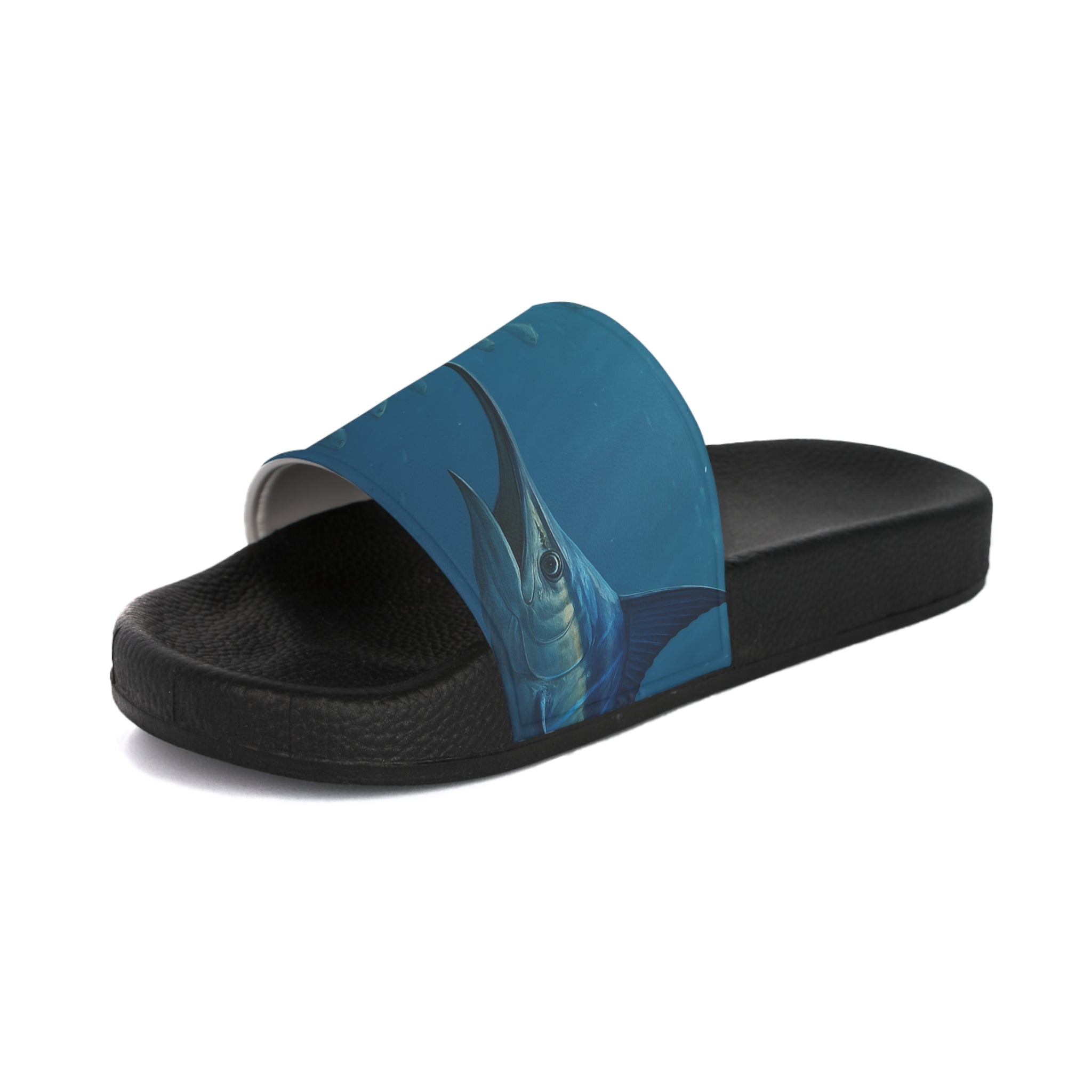 Blue Marlin Slide Sandals - Get Tight Gear
