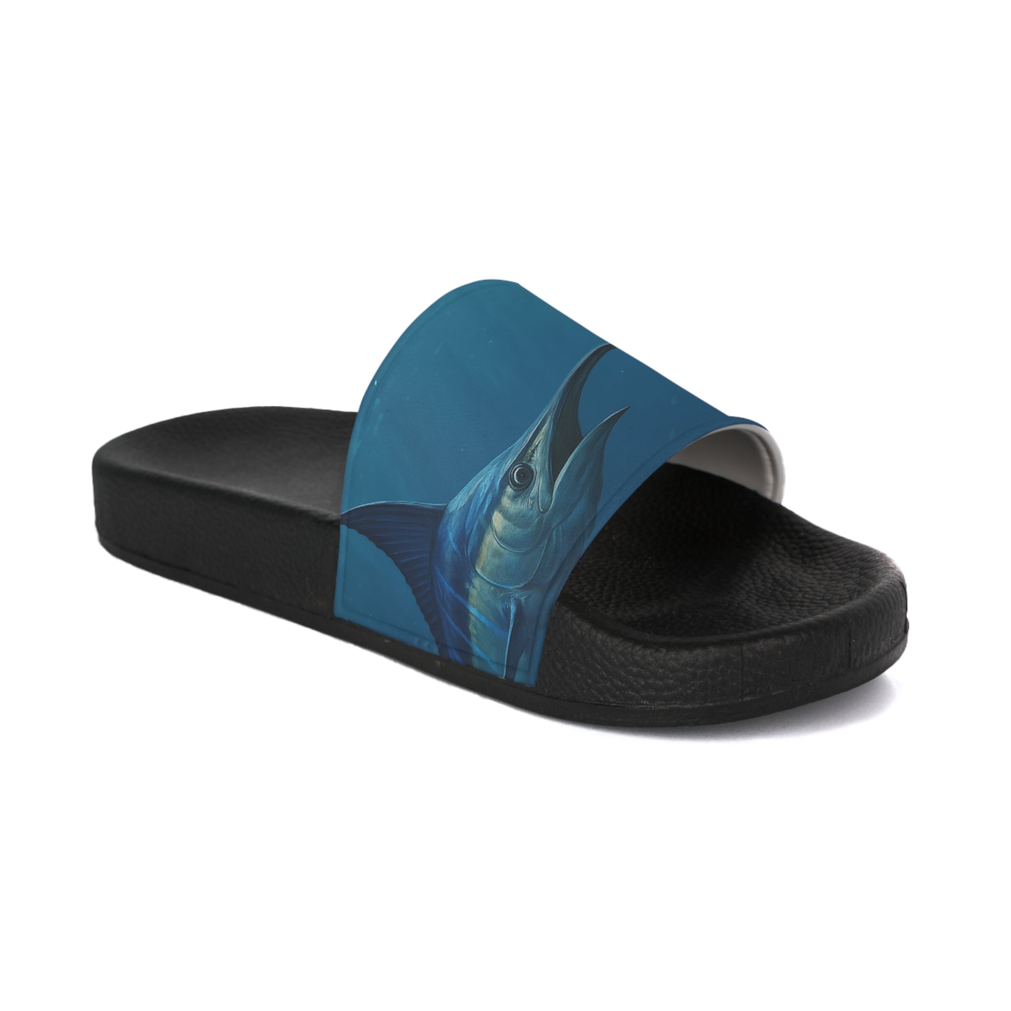Blue Marlin Slide Sandals - Get Tight Gear