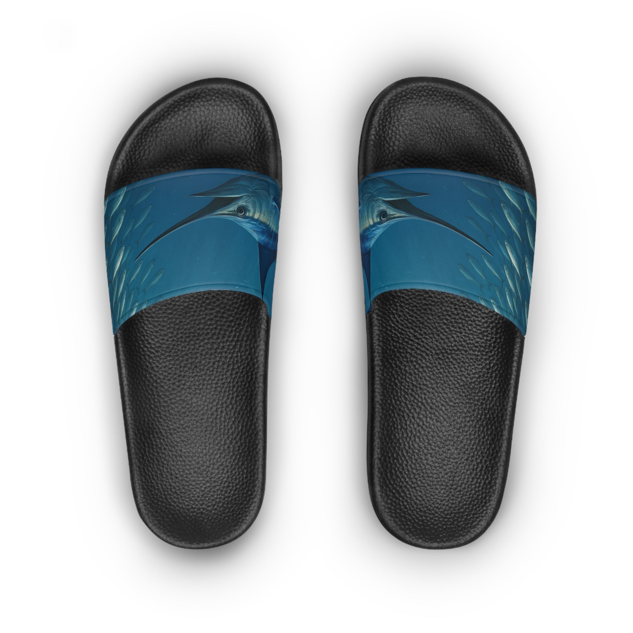 Blue Marlin Slide Sandals - Get Tight Gear