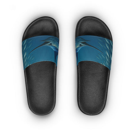 Blue Marlin Slide Sandals - Get Tight Gear