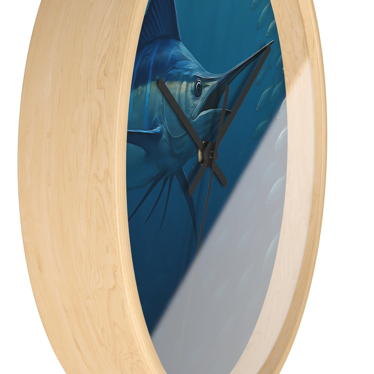 Blue Marlin Wall Clock - Nautical Home Décor - Get Tight Gear