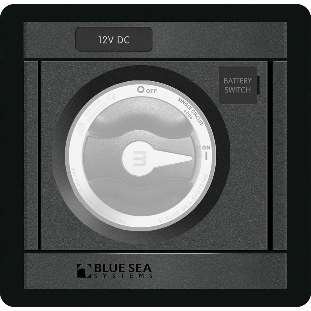 Blue Sea 1139 DC M - Series Black Panel Square - Get Tight Gear