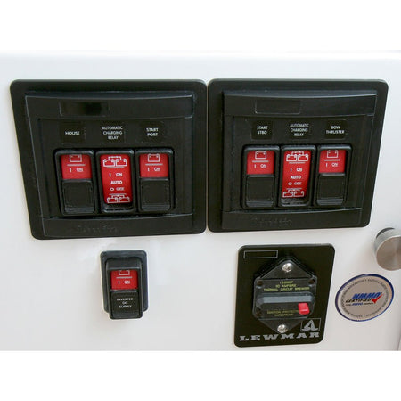 Blue Sea 1147 Remote Control Panel w/(2)2145 & (1)2146 Remote Control Contura Switch - Get Tight Gear