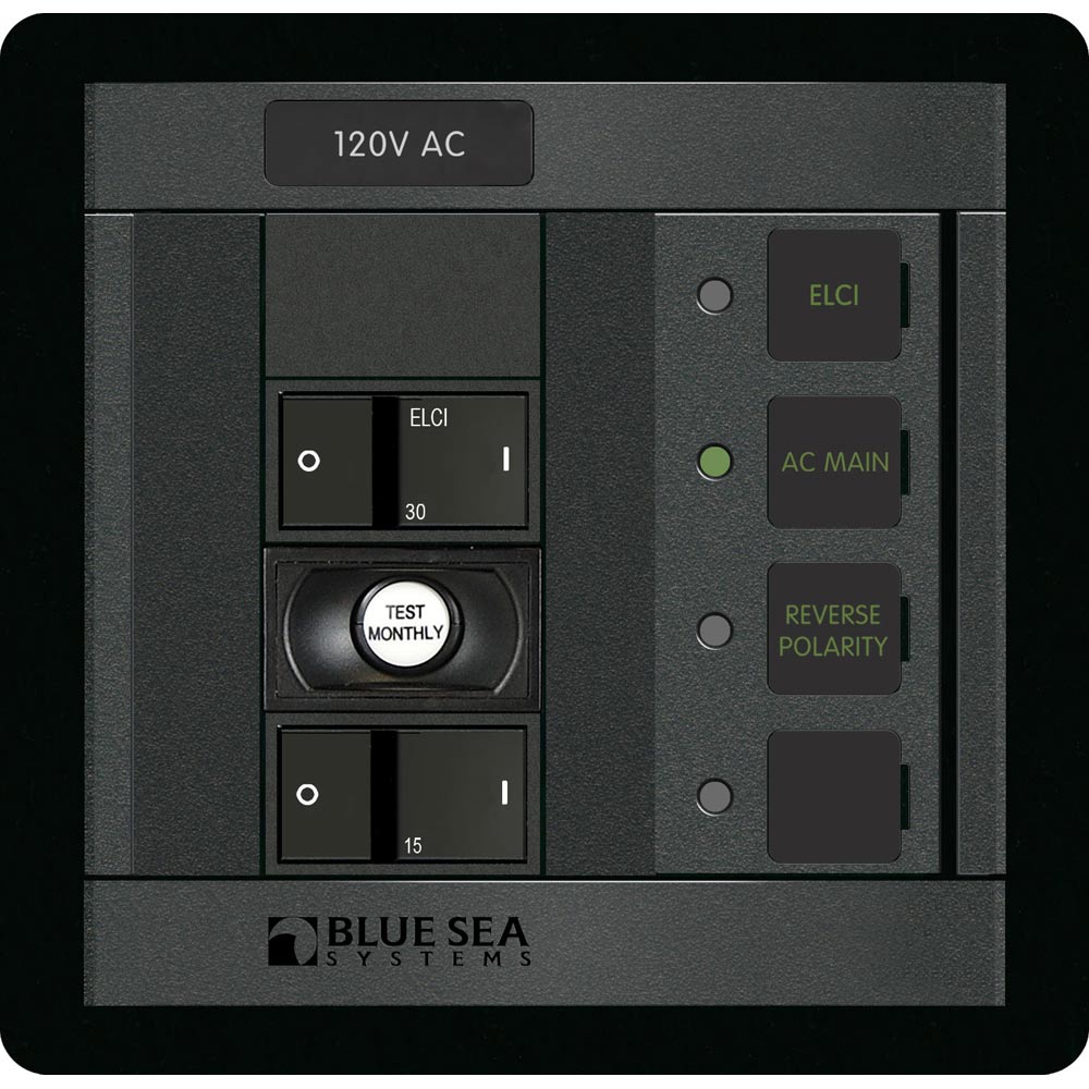 Blue Sea 1190 ELCI Main 30A Double Pole + 1 Position - Get Tight Gear