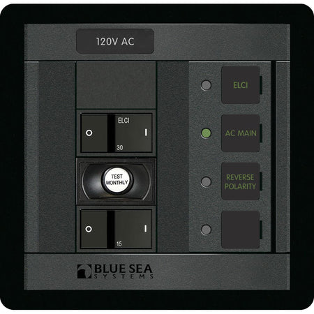 Blue Sea 1190 ELCI Main 30A Double Pole + 1 Position - Get Tight Gear