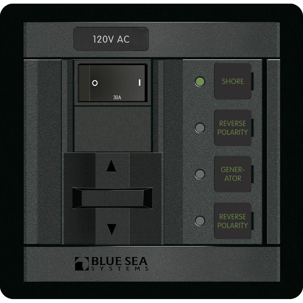 Blue Sea 1208 120V AC 2 Sources - 30A - Get Tight Gear
