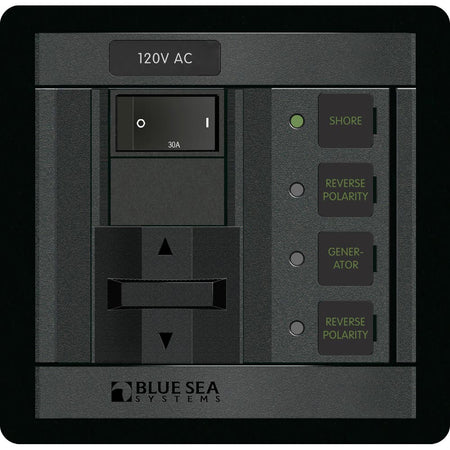 Blue Sea 1208 120V AC 2 Sources - 30A - Get Tight Gear