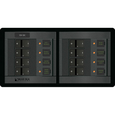 Blue Sea 1225 12V DC 8 Position - Horizontal - Get Tight Gear