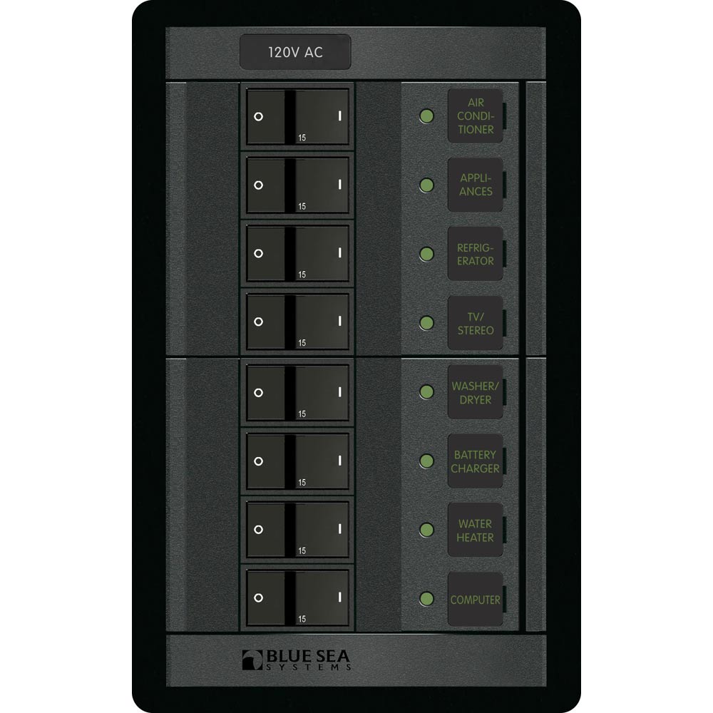 Blue Sea 1228 120V AC 8 Position - Get Tight Gear