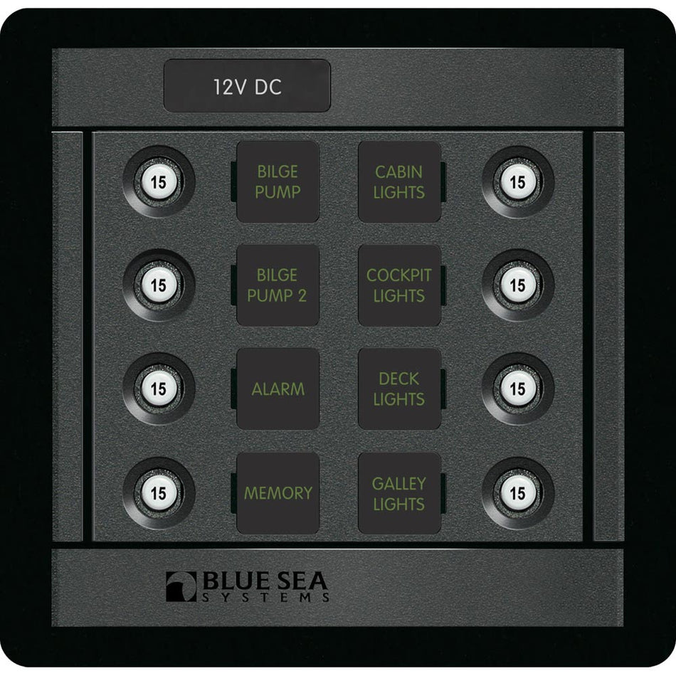 Blue Sea 1450 DC 8 Position CLB Square - Get Tight Gear