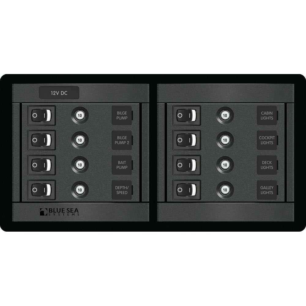 Blue Sea 1456 8 Position Switch CLB Horizontal - Get Tight Gear