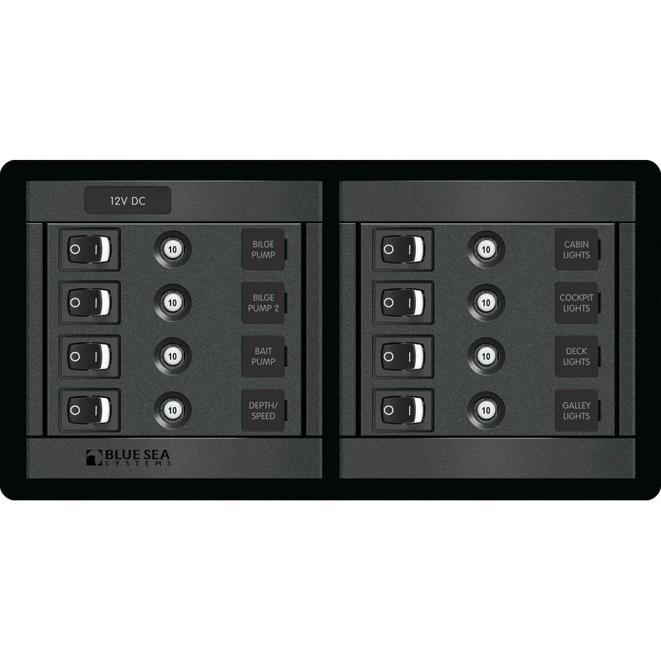 Blue Sea 1456 8 Position Switch CLB Horizontal - Get Tight Gear