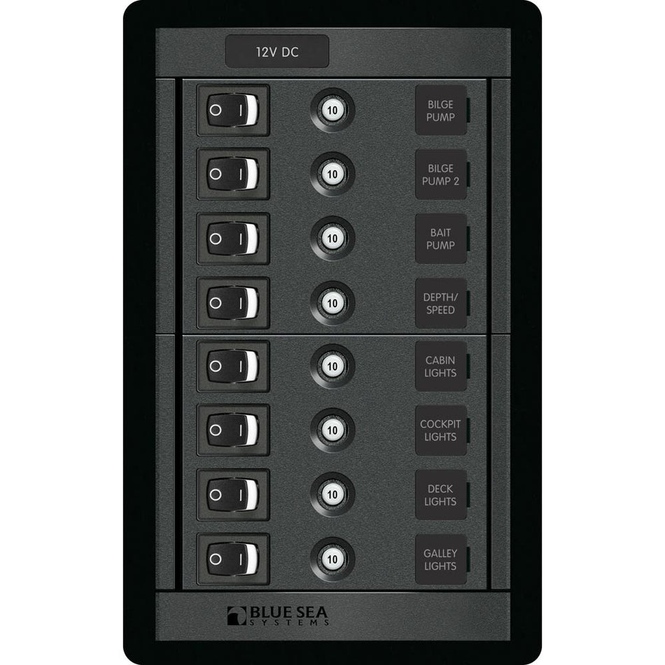 Blue Sea 1457 8 Position Switch CLB Vertical - Get Tight Gear