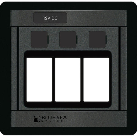 Blue Sea 1520 Remote Control Switch - 360 Panel - 3 Blank - Get Tight Gear