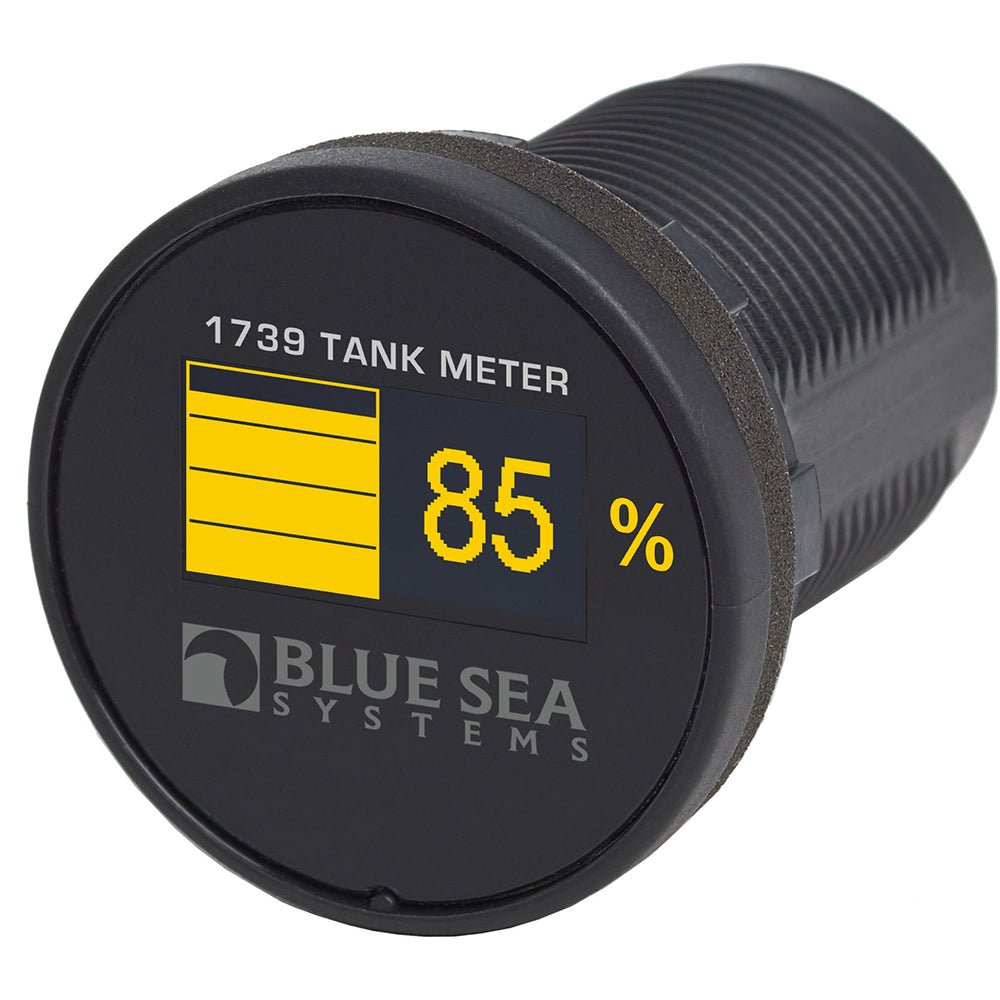 Blue Sea 1739 Mini OLED Tank Meter - Yellow - Get Tight Gear