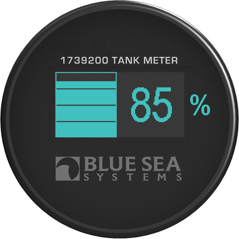 Blue Sea 1739200 Mini OLED Tank Meter - Blue - Get Tight Gear
