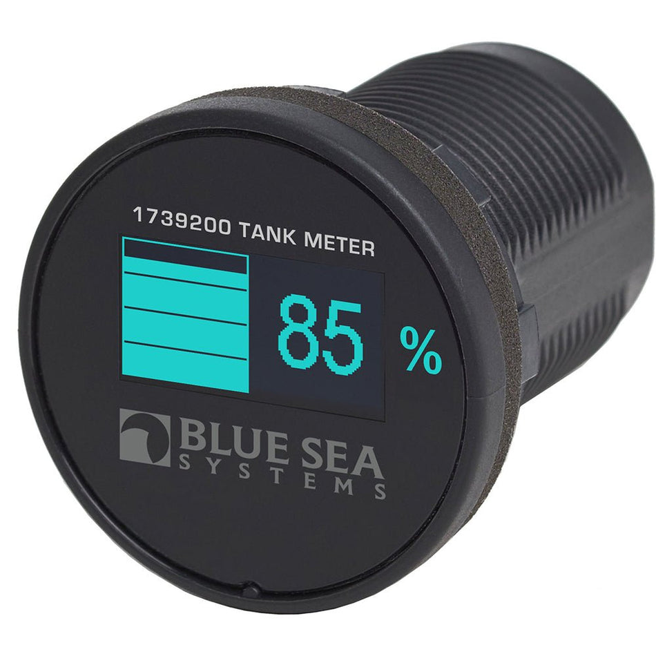 Blue Sea 1739200 Mini OLED Tank Meter - Blue - Get Tight Gear