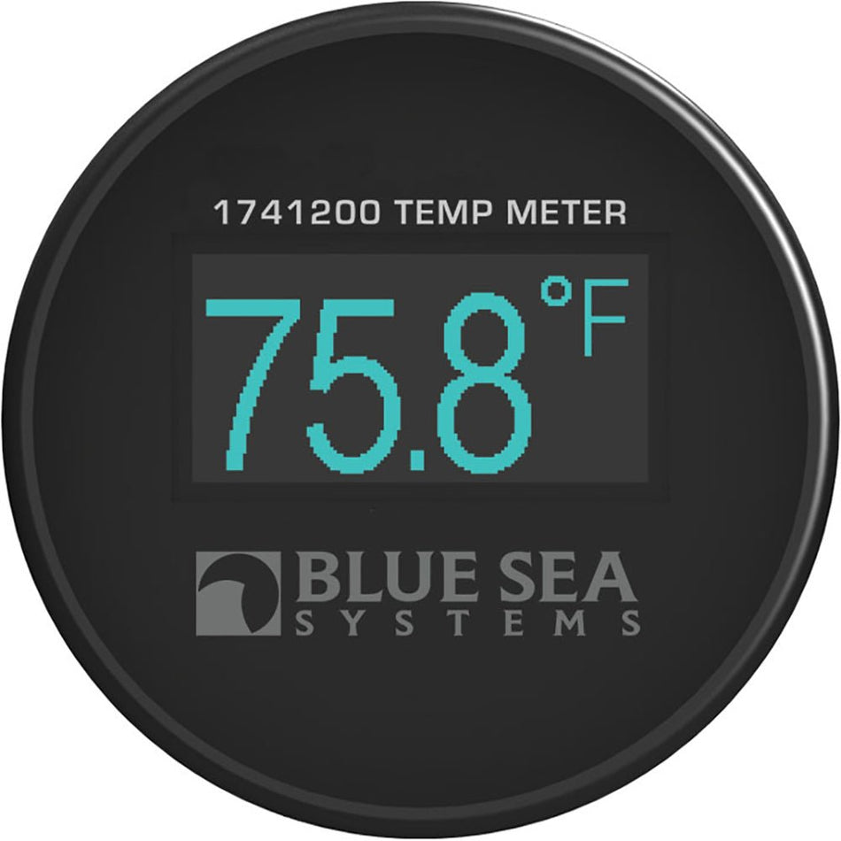 Blue Sea 1741200 Mini OLED Temperature Monitor - Blue - Get Tight Gear
