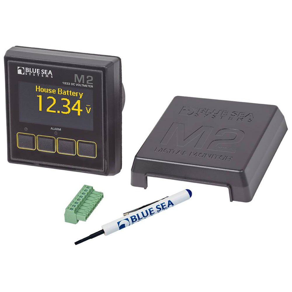 Blue Sea 1833 M2 DC Voltmeter - Get Tight Gear