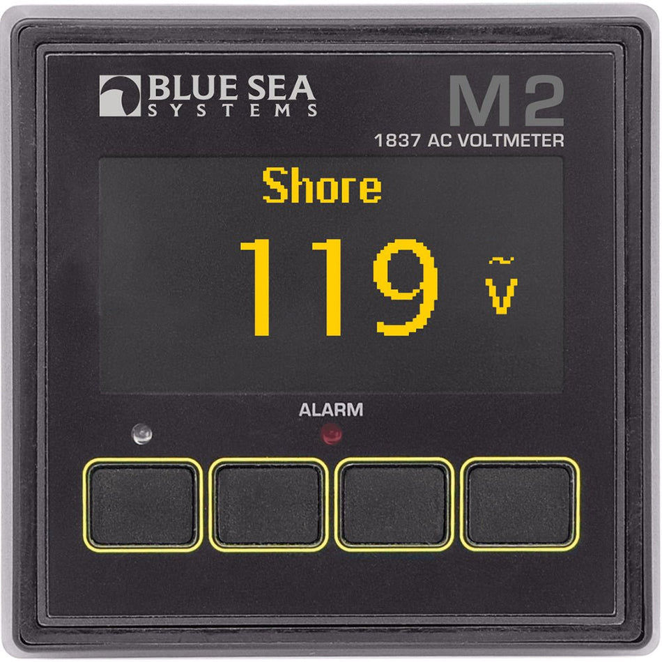 Blue Sea 1837 M2 AC Voltmeter - Get Tight Gear