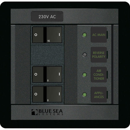 Blue Sea 230 Volt AC Main + 2 Positions - Get Tight Gear
