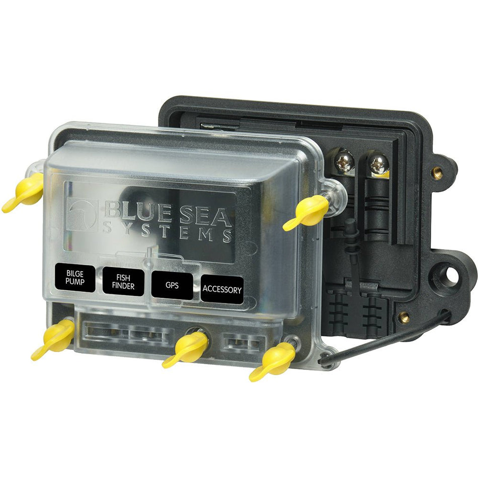 Blue Sea 2356100 - Water Resistant 100A Busbar w/Cover - Get Tight Gear