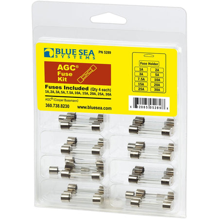 Blue Sea 5289 AGC Fuse Kit - 41 - Piece - Get Tight Gear