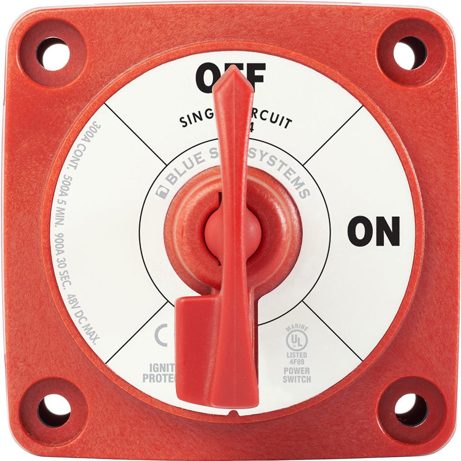 Blue Sea 6004 Single Circuit ON - OFF w/Locking Key - Red - Get Tight Gear