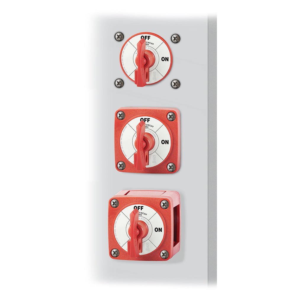 Blue Sea 6004 Single Circuit ON - OFF w/Locking Key - Red - Get Tight Gear