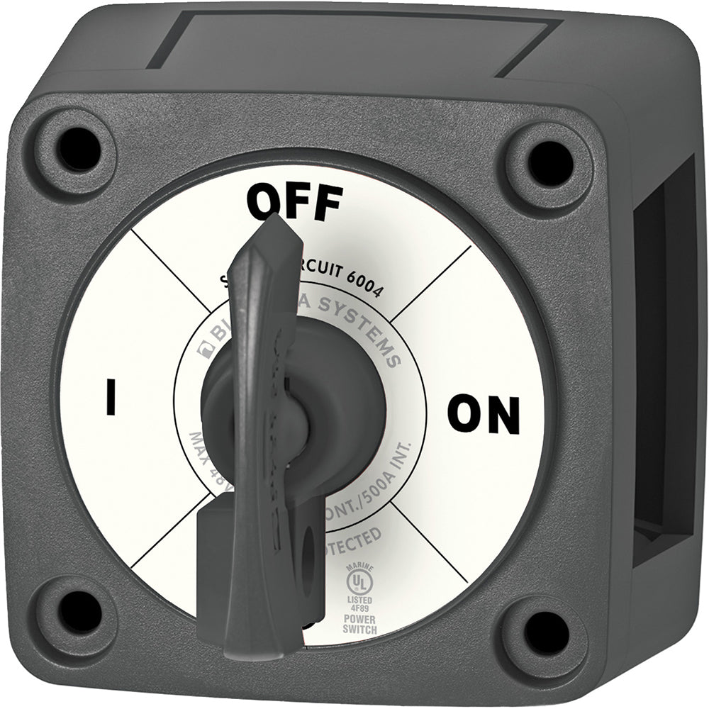 Blue Sea 6004200 Single Circuit ON - OFF w/Locking Key - Black - Get Tight Gear