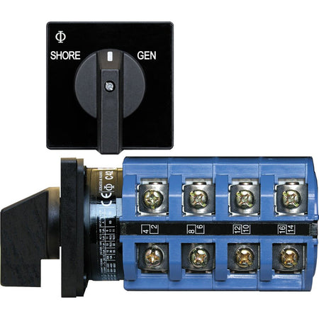 Blue Sea 6337 Switch, AC 120V AC 30A OFF+2 Position - Get Tight Gear