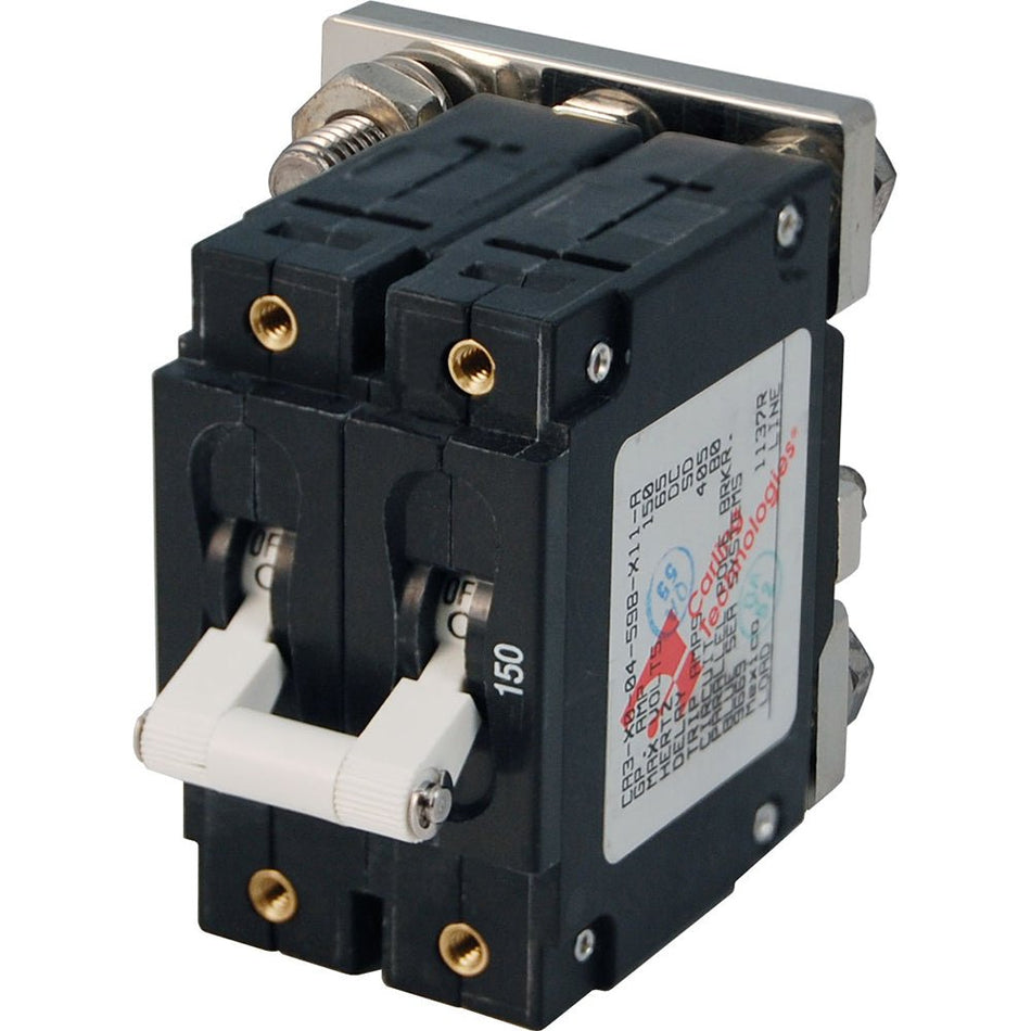 Blue Sea 7267 150A Double Pole Circuit Breaker - Get Tight Gear