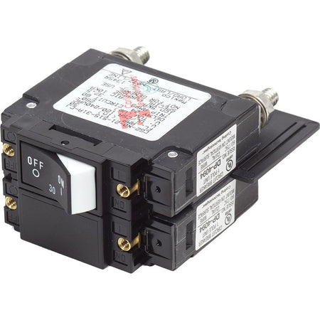 Blue Sea 7466 UL - 489 Circuit Breaker - 30A Raised Rocker - Get Tight Gear
