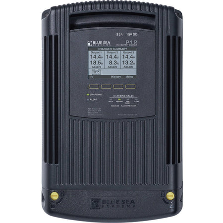 Blue Sea 7531 P12 Battery Charger - 12V DC 25A - Get Tight Gear