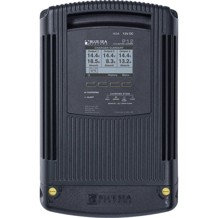 Blue Sea 7532 P12 Gen2 Battery Charger - 40A - 3 - Bank - Get Tight Gear