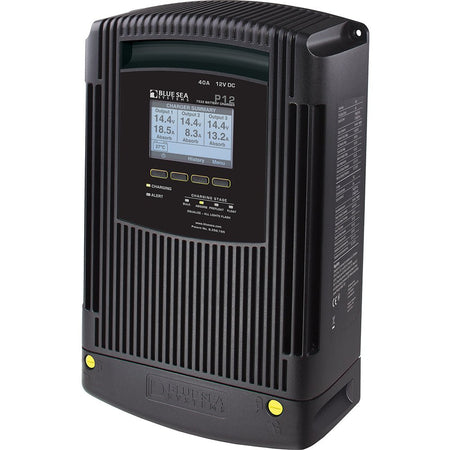 Blue Sea 7532 P12 Gen2 Battery Charger - 40A - 3 - Bank - Get Tight Gear