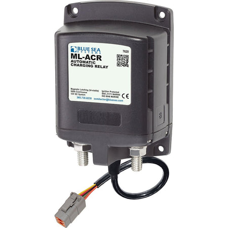 Blue Sea 7620100 ML ACR Charging Relay 12V 500A w/Deutsch Connector - Get Tight Gear