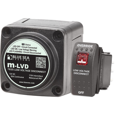 Blue Sea 7635 m - LVD Low Voltage Disconnect - Get Tight Gear