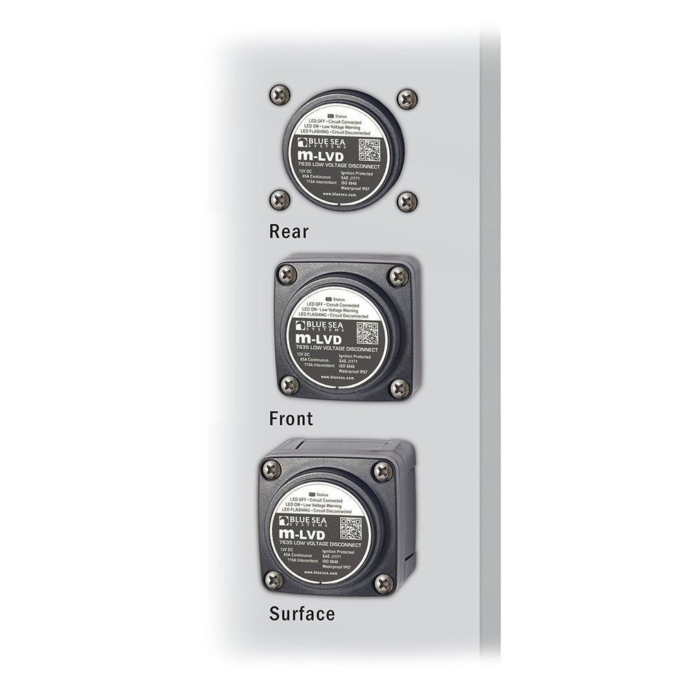 Blue Sea 7635 m - LVD Low Voltage Disconnect - Get Tight Gear