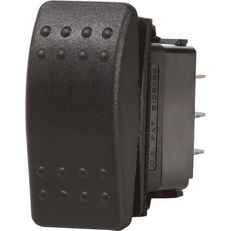Blue Sea 7930 Contura II Switch SPST Black - OFF - (ON) - Get Tight Gear