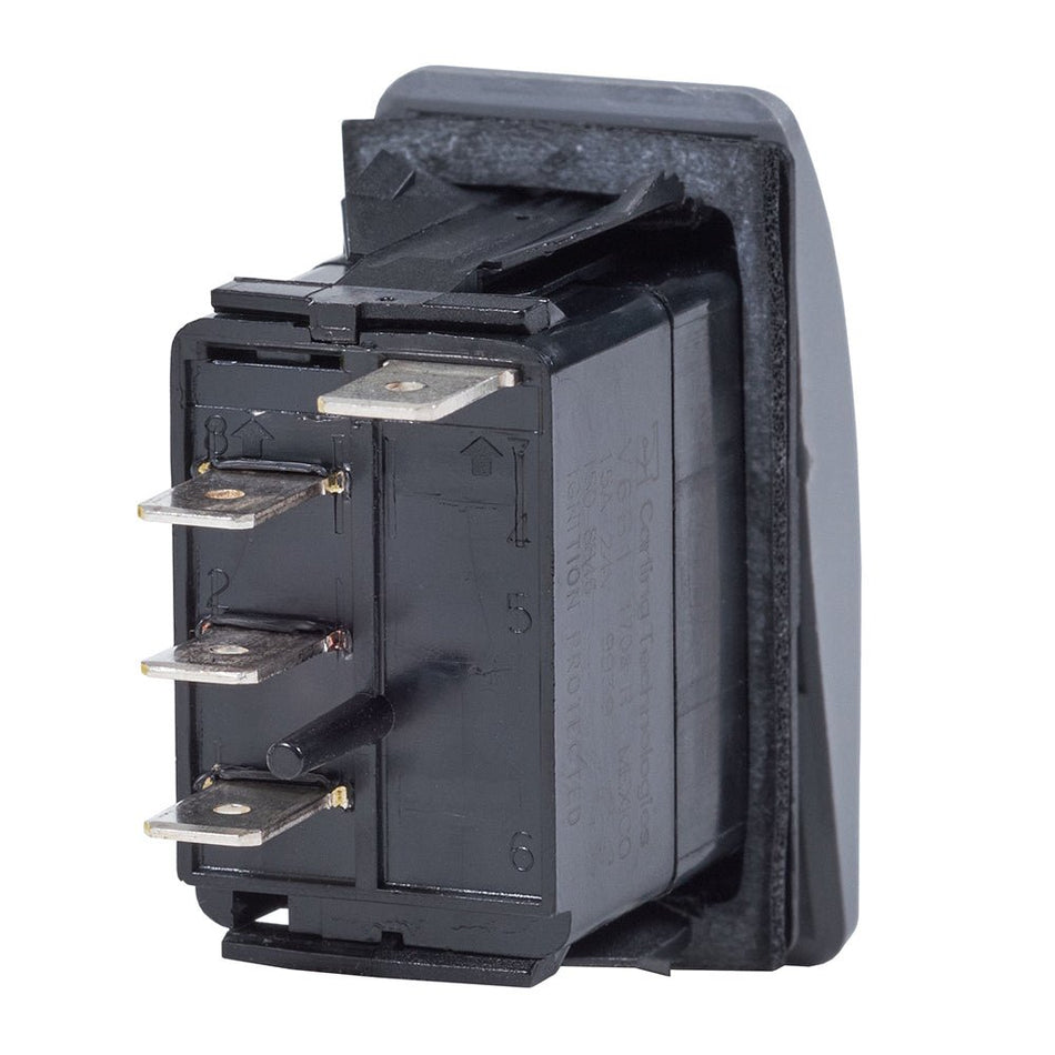 Blue Sea 7931 Contura II Switch SPDT Black - ON - OFF - ON - Get Tight Gear