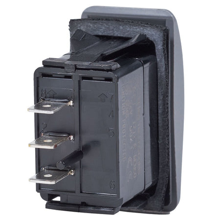 Blue Sea 7933 Contura II Switch SPDT Black - (ON) - OFF - (ON) - Get Tight Gear