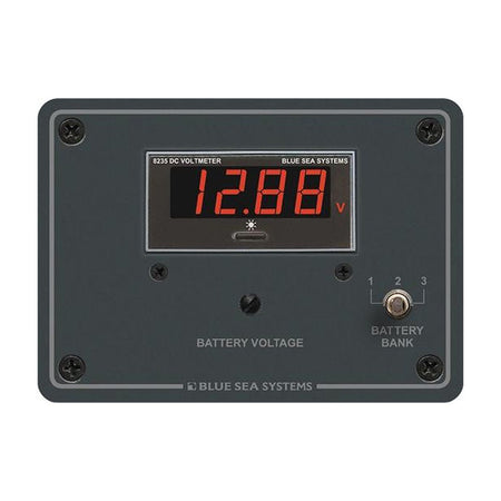 Blue Sea 8051 DC Digital Voltmeter Panel - Get Tight Gear