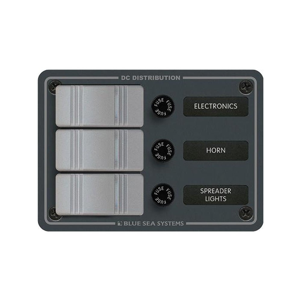Blue Sea 8054 Slate Grey - 3 Position - Vertical - Get Tight Gear