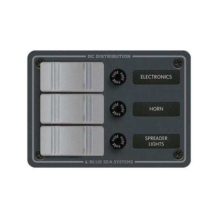 Blue Sea 8054 Slate Grey - 3 Position - Vertical - Get Tight Gear