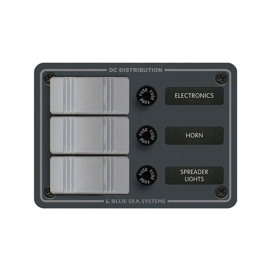 Blue Sea 8054 Slate Grey - 3 Position - Vertical - Get Tight Gear