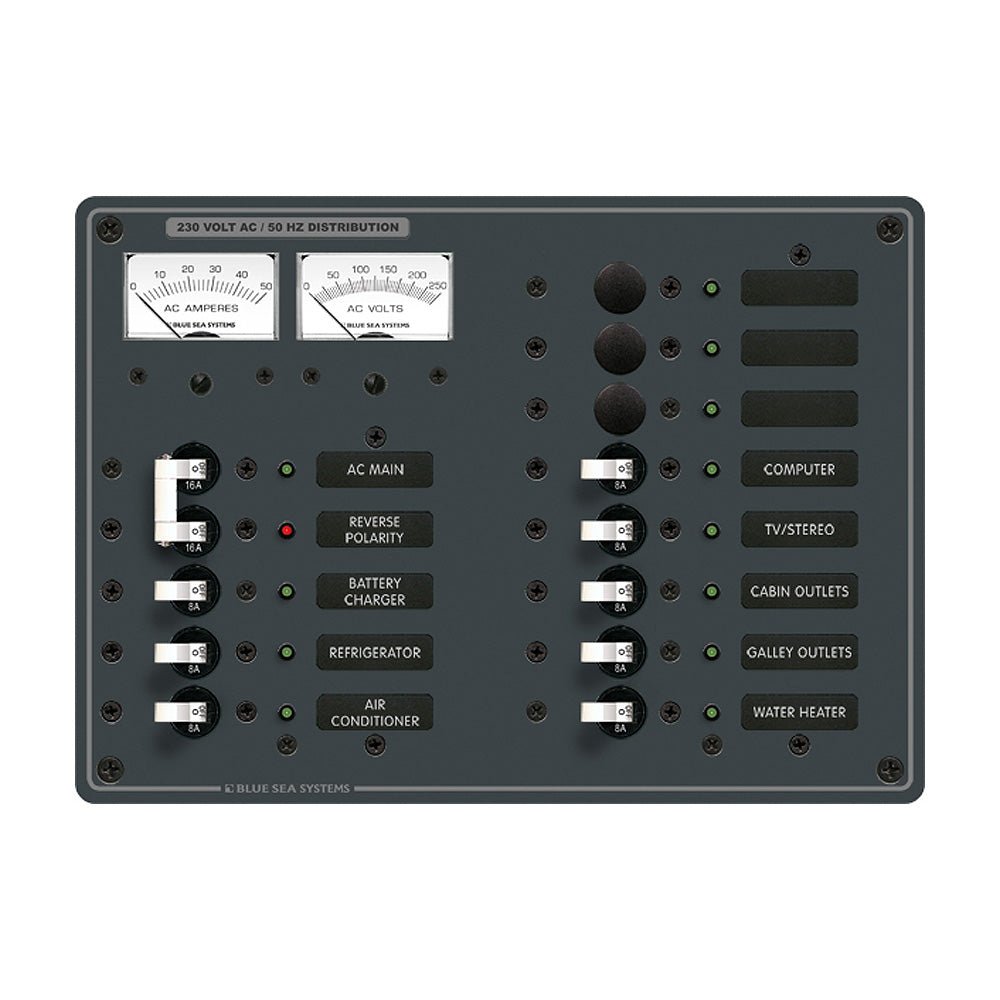 Blue Sea 8176 AC Main + 11 Positions - Get Tight Gear